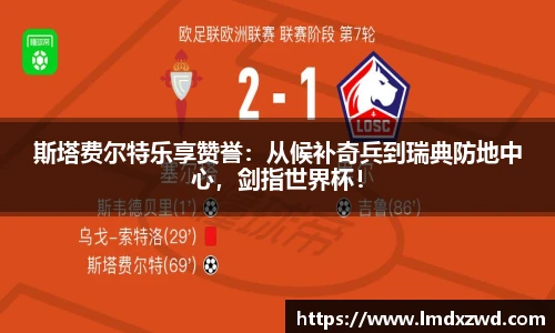 斯塔费尔特乐享赞誉：从候补奇兵到瑞典防地中心，剑指世界杯！